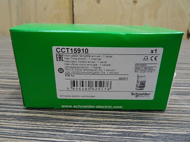 Schneider electric - cct15910 - schakelklok - afbeelding 2 van  2
