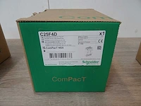 Schneider electric - compact nsx - c25f4d - vermogenschakelaar - afbeelding 2 van  2