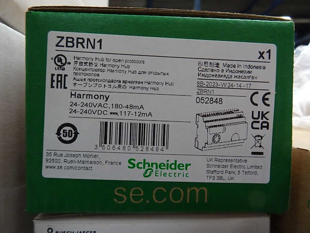 Schneider electric - harmony - zbrn1 - harmony hub - afbeelding 2 van  2