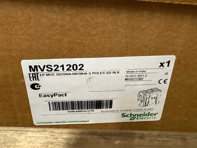 Schneider electric - mvs21202 - partij lastscheiderblokken 3x - afbeelding 4 van  4