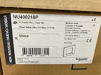 Schneider electric - nu400218p - unica frame pro - 24x 100 pieces - afbeelding 3 van  3