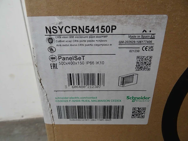 Schneider electric - panelset - nsycrn54150p - schakelkast - afbeelding 3 van  3