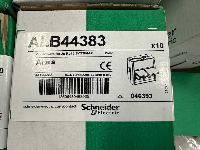 Schneider electric - partij altira installatiemateriaal en bekabeling - afbeelding 8 van  8