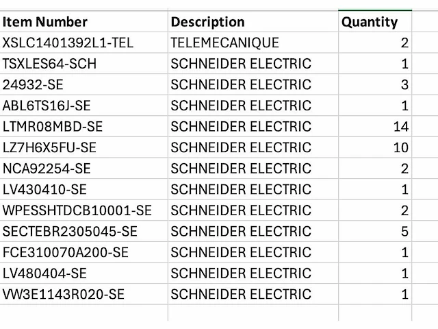 Schneider electric - partij componenten & toebehoren - afbeelding 2 van  9