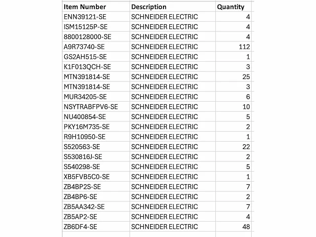 Schneider electric - partij installatiemateriaal & componenten & electronica - afbeelding 4 van  7