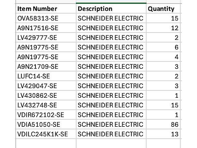 Schneider electric - partij installatiemateriaal, noodverlichting en databekabeling & electronica - afbeelding 5 van  8
