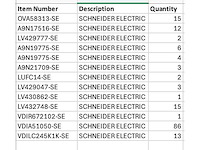 Schneider electric - partij installatiemateriaal, noodverlichting en databekabeling & electronica - afbeelding 5 van  8