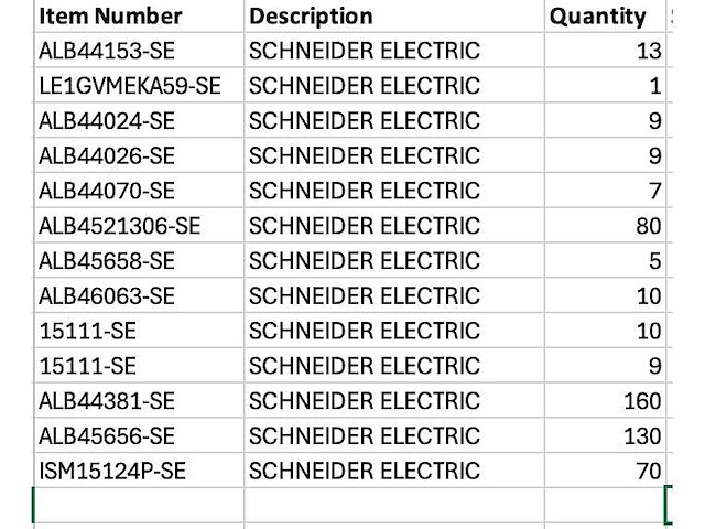 Schneider electric - partij schakel- en installatiemateriaal & electronica - afbeelding 2 van  6