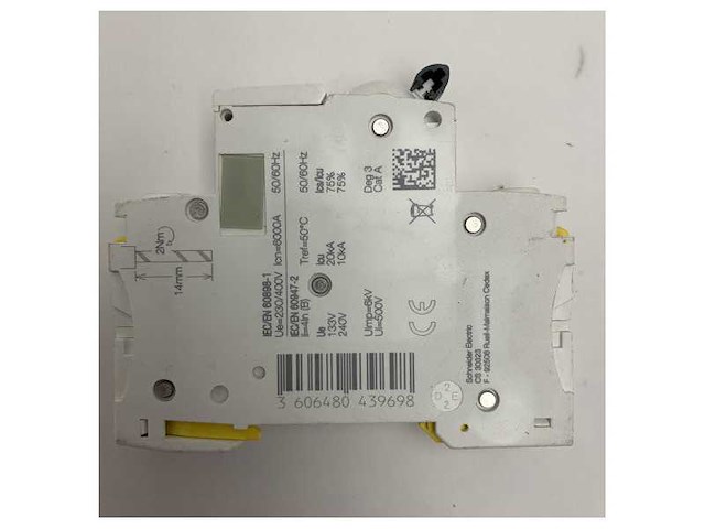 Schneider electric a9f03116 16a 240v automatische stroomonderbreker van maritieme kwaliteit - afbeelding 8 van  8