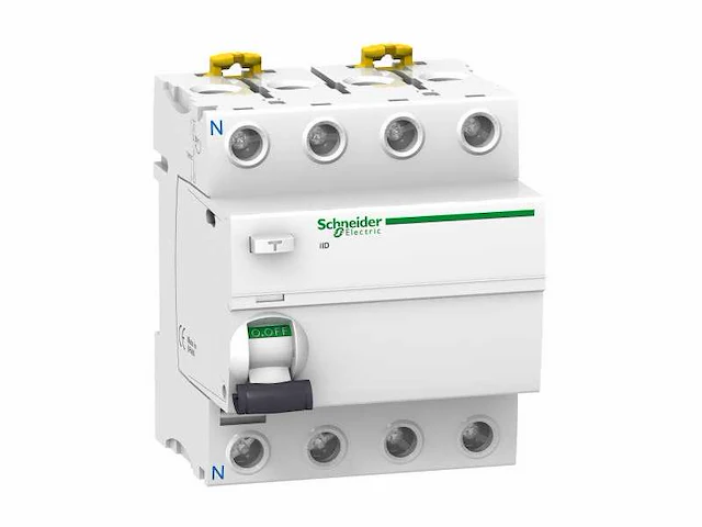 Schneider electric a9r21480 aardlekschakelaar 4p 80a 30 ma - afbeelding 2 van  3