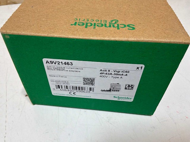 Schneider electric acti 9 lekstroom-relais - afbeelding 7 van  7