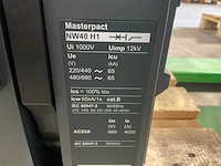 Schneider electric compact masterpact nw40 h1 vermogensschakelaar - afbeelding 4 van  4