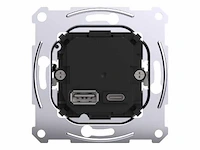 Schneider electric mtn4366-0120 usb charger 45w a+c (8x)