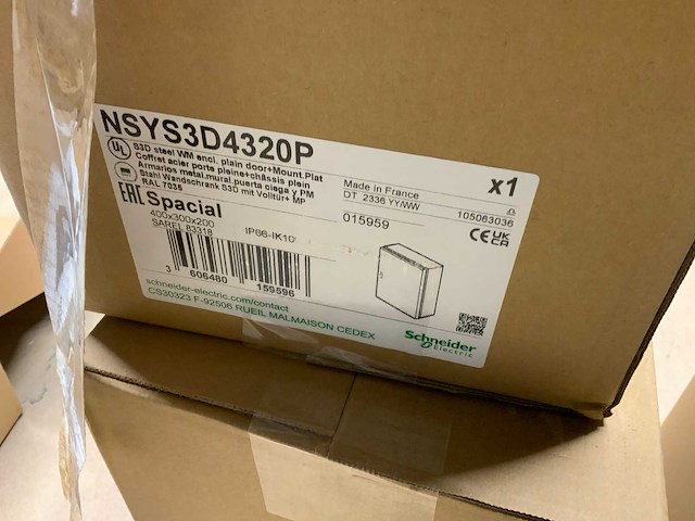Schneider electric panelset rvs besturingskast (5x) - afbeelding 1 van  1