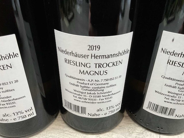 Schneider norheimer dellchen riesling 2019 (3x) - afbeelding 3 van  3