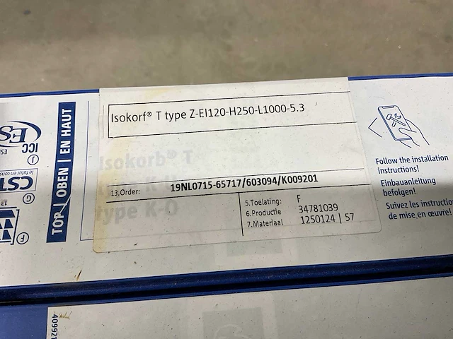 Schöck isokorf type z brandwerende isolatie elementen - afbeelding 5 van  5