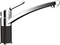 Schock keukenkraan sc-90 nero hogedrukkraan met vaste uitloop - afbeelding 1 van  6