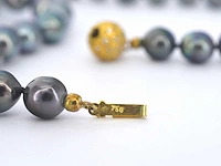 Schoeffel tahiti parelketting diamant sluiting - afbeelding 10 van  10