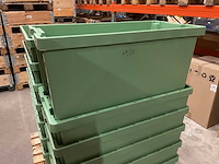 Schoeller allibert 80x40cm kunststof stapelkrat (19x) - afbeelding 3 van  3