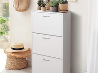 Schoenenkast met 3 uittrekbare laden miadomodo, shkpr01 - afbeelding 1 van  4