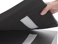 Schoenenkast / schoenenrek 10 vakken - 104 x 30 x 48 cm - donkergrijs - incl. zitkussen - afbeelding 8 van  10