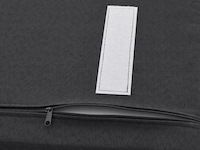 Schoenenkast / schoenenrek 10 vakken - 104 x 30 x 48 cm - donkergrijs - incl. zitkussen - afbeelding 9 van  10