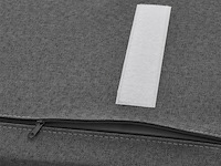 Schoenenkast / schoenenrek 10 vakken - 104 x 30 x 48 cm - wit - incl. zitkussen - afbeelding 9 van  10