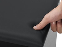 Schoenenkast / schoenenrek 2 vakken - 60 x 30 x 44 cm - donkergrijs - incl. zitkussen - afbeelding 9 van  10