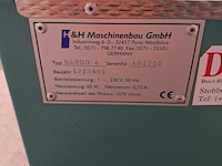 Schoenenpoetsmachine, h&h maschinenbau, hardo4, 2001 - afbeelding 2 van  11