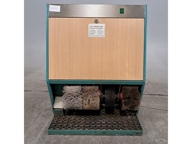 Schoenenpoetsmachine, h&h maschinenbau, hardo4, 2001 - afbeelding 1 van  11