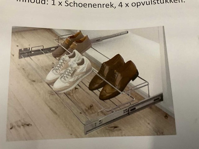 Schoenenrek op geleiders - afbeelding 2 van  4