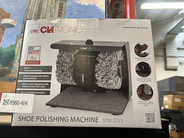 Schoenpoetsmachine clatronic - afbeelding 1 van  4