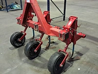 Schoffelmachine, steketee, rood