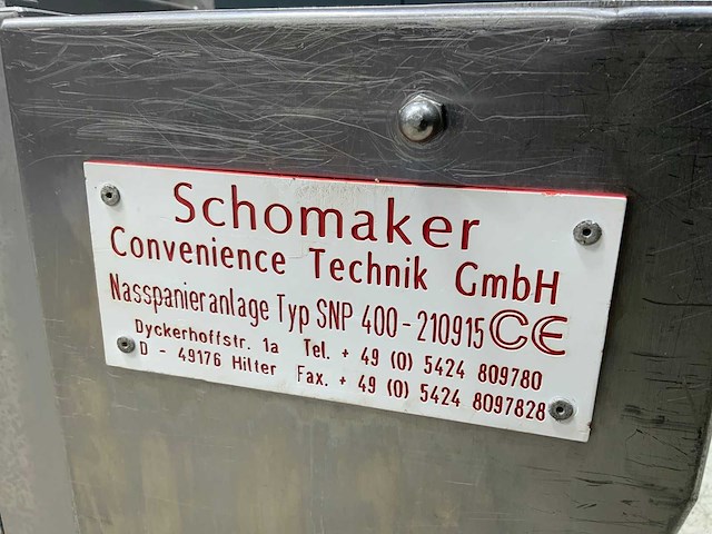 Schomaker snp 400 battering meat coating - afbeelding 6 van  6