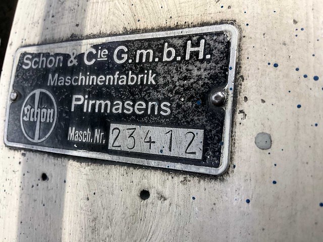 Schön stansmachine - afbeelding 5 van  5