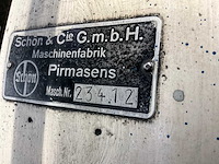 Schön stansmachine - afbeelding 5 van  5