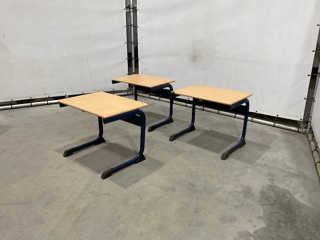 School bankje (3x) - afbeelding 4 van  6