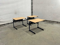 School bankje (3x) - afbeelding 1 van  6