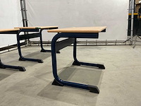 School bankje (3x) - afbeelding 6 van  6