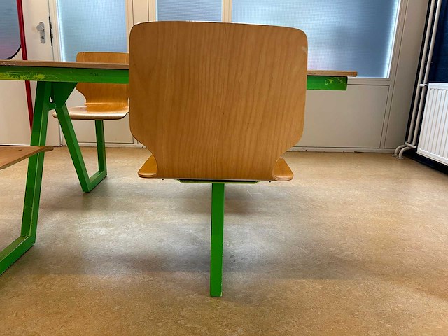 Schoolbank 4-pers - afbeelding 3 van  4