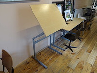 Schoolbank met stoel (6x) - afbeelding 7 van  7
