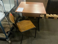 Schoolbureau met stoeltje - afbeelding 3 van  3