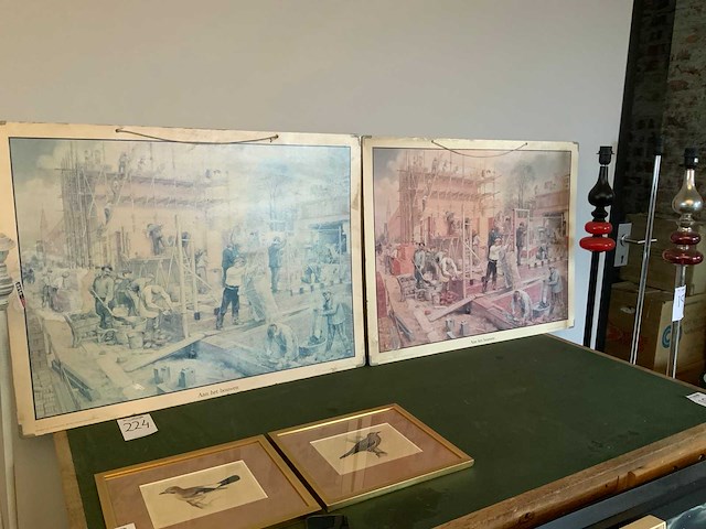 Schoolplaten (2x) - afbeelding 1 van  4