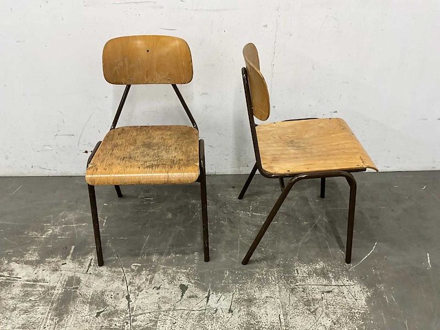 Schoolstoel (17x) - afbeelding 2 van  6