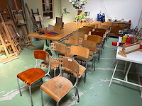 Schoolstoel (18x) - afbeelding 1 van  4