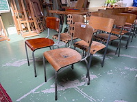 Schoolstoel (18x) - afbeelding 2 van  4