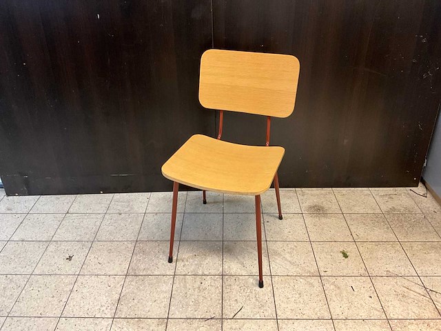 Schoolstoelen (4x) - afbeelding 1 van  6