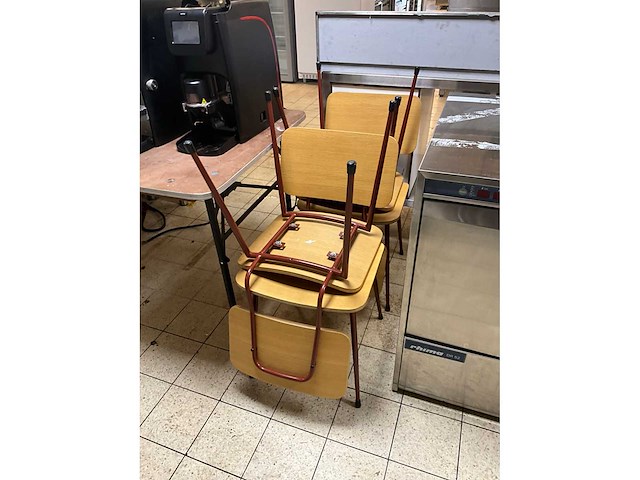 Schoolstoelen (4x) - afbeelding 6 van  6