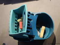 Schoonmaakartikelen o.a. dweil, emmer met wringsysteem - afbeelding 2 van  2