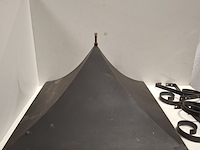 Schoorsteenkap, zwart - afbeelding 2 van  8